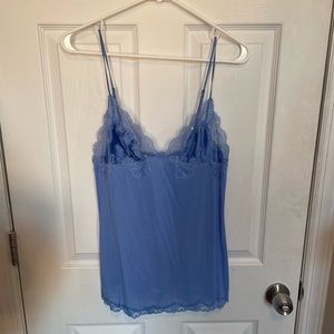 BEDAZZLED Y2K VICTORIA’s SECRET LACE CAMISOLE TOP